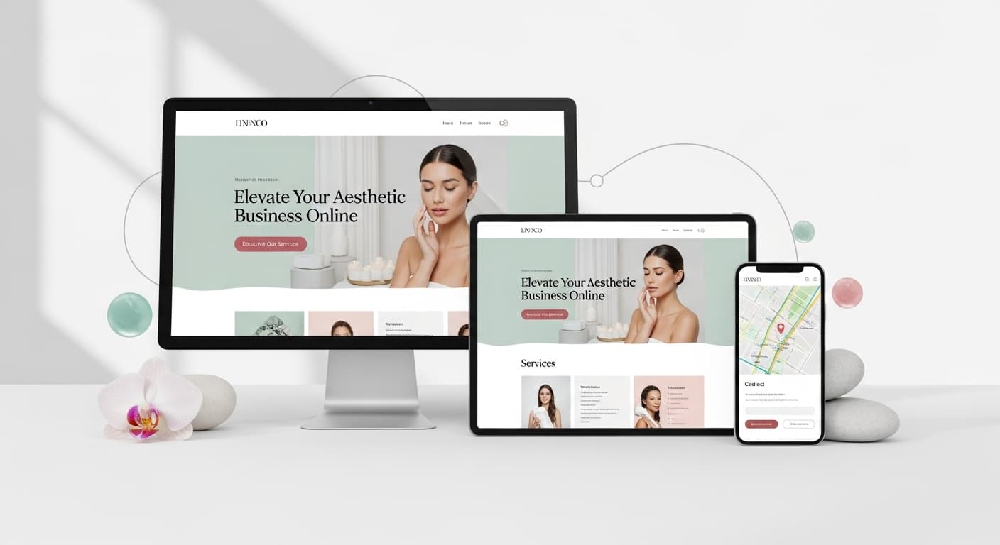 Estetik merkezleri için web tasarım hizmetimizle markanızı dijitalde öne çıkarın! Brandfriend olarak şık tasarımlar, mobil uyumluluk ve SEO odaklı çözümler sunuyoruz