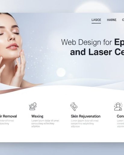 Epilasyon ve Lazer Merkezleri İçin Web Tasarımı