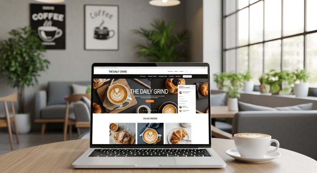 Kafeler için özel web tasarımı hizmeti - Modern, mobil uyumlu ve online sipariş entegreli kafe websiteleri.